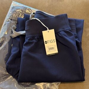 Figs Deep Blue Scrub Pants